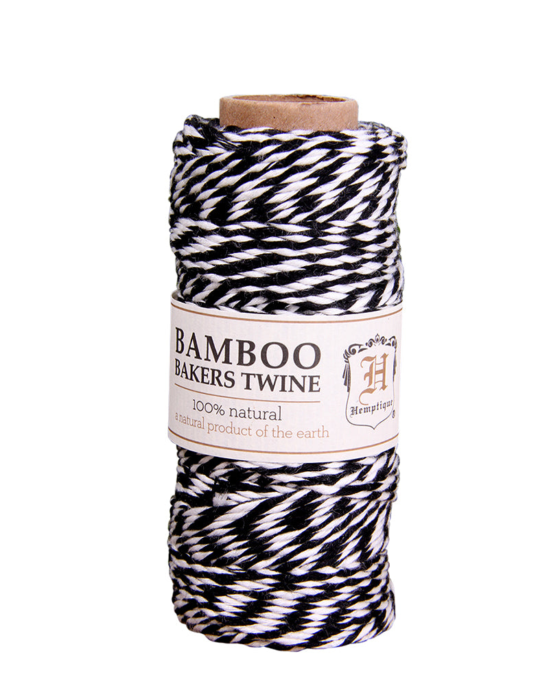 Hemptique Bamboo Bakers Twine Spools in Neon Turquoise/White | Michaels